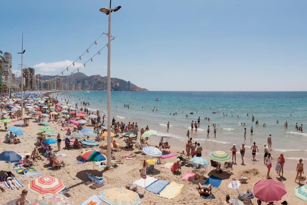 Ferienwohnung Seafront Unique Location B6 Benidorm Exterior foto